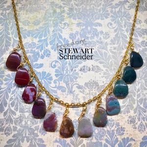 Hombre stone necklace